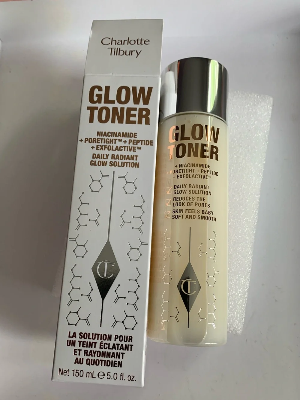 Charlotte Tilbury Glow Toner - Pearly White Daily Radiant Glow